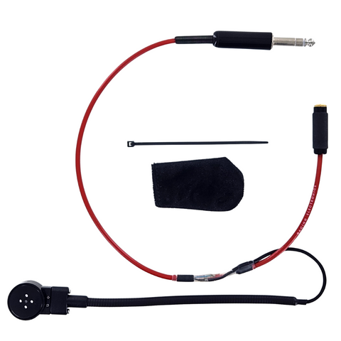 HELMET KIT - STANDARD MIC FLEX BOOM 3 CONDUCTOR STRAIGHT CORD
