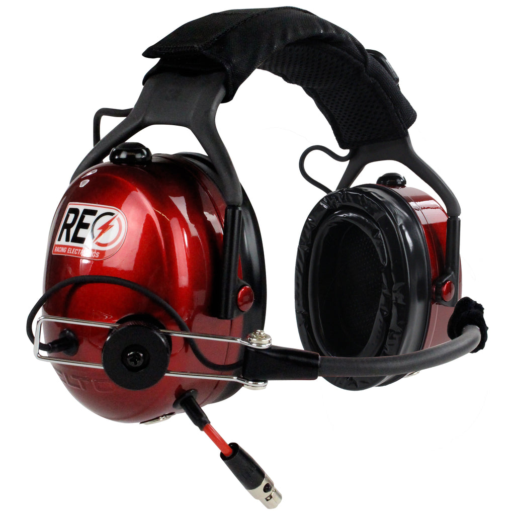 Racing headset with online microphone