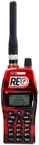 PACKAGE - RED RE3000 SCANNER WITH RE-58 HEADPHONES