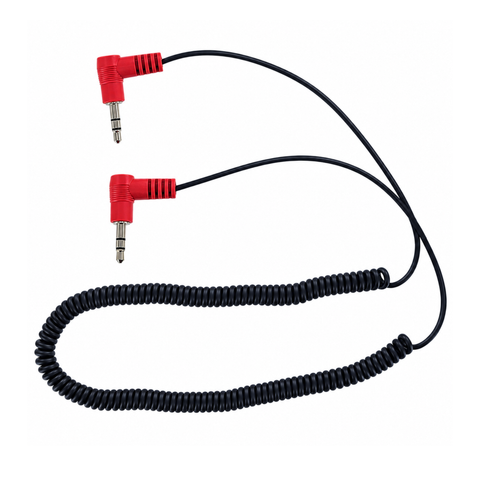 ADAPTER CABLE - 1/8" MALE TO 1/8" MALE STEREO COIL CORD