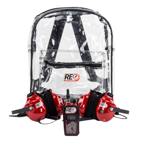 PACKAGE - RED RE3000 SCANNER WITH RE-58 HEADPHONES