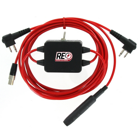 CAR HARNESS - 3 CONDUCTOR DUAL RADIO 2-PIN MOTOROLA