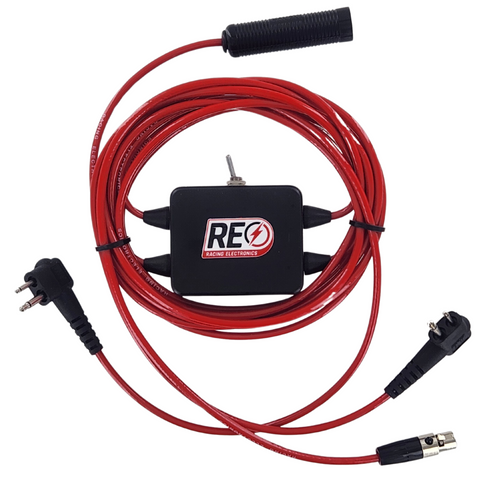 CAR HARNESS - 4 CONDUCTOR DUAL RADIO 2-PIN MOTOROLA